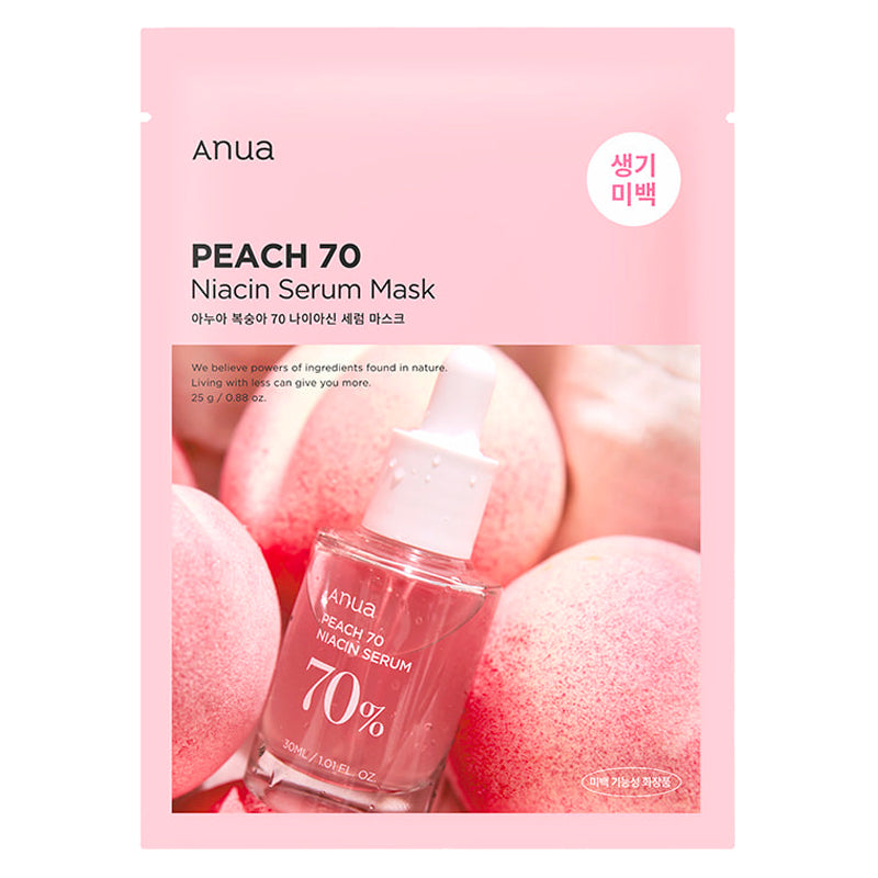 Peach 70% Niacin Serum Mask